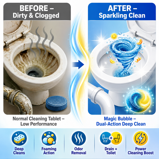 Dula Action Magic Toilet Cleaning Tablets - Pack of 24