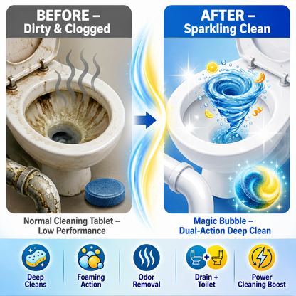 Dula Action Magic Toilet Cleaning Tablets - Pack of 24