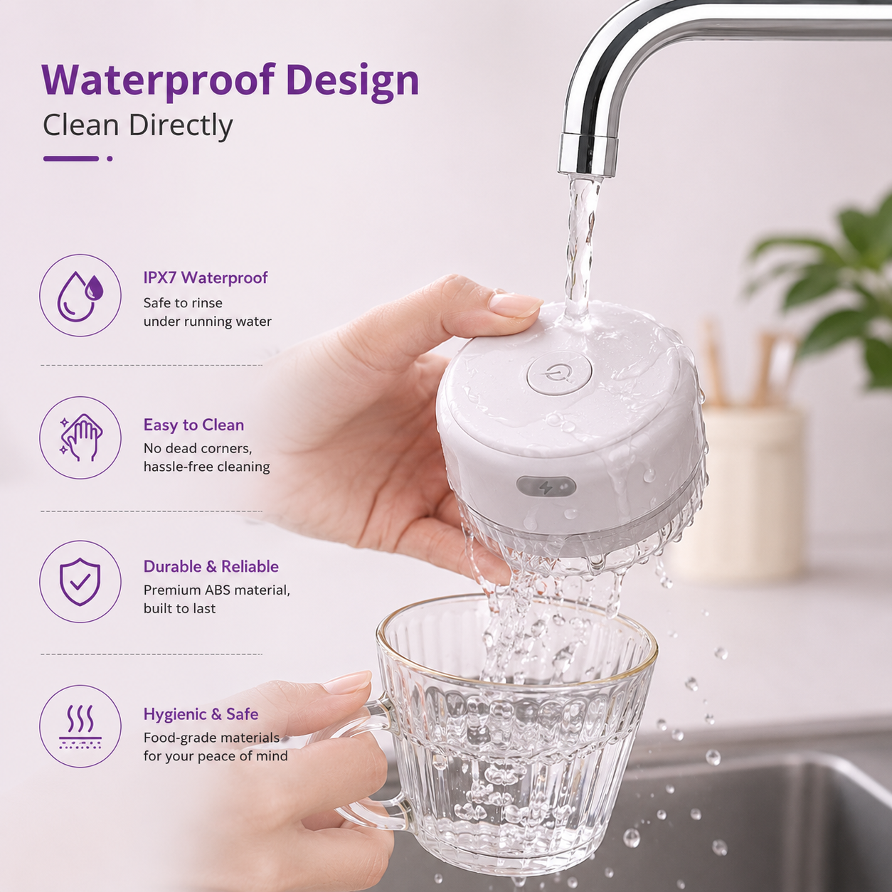 Wireless Electric Mini Food Chopper