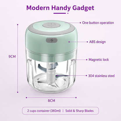 Wireless Electric Mini Food Chopper